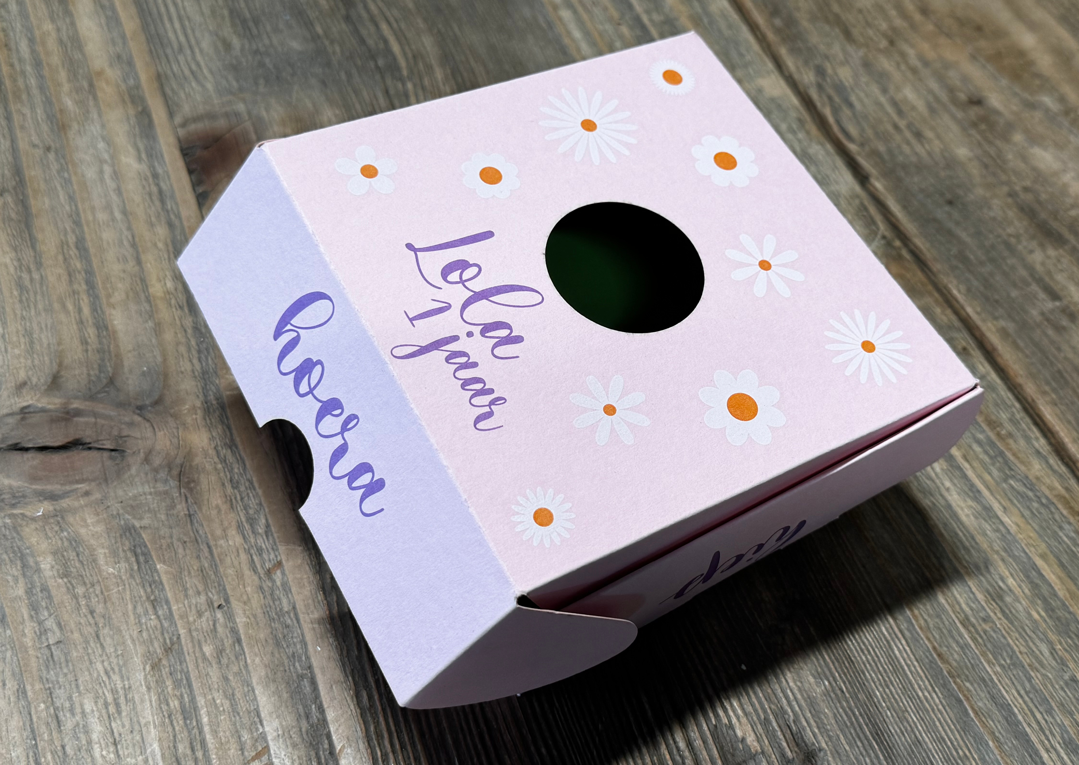 Doosje bedrukken met eigen ontwerp