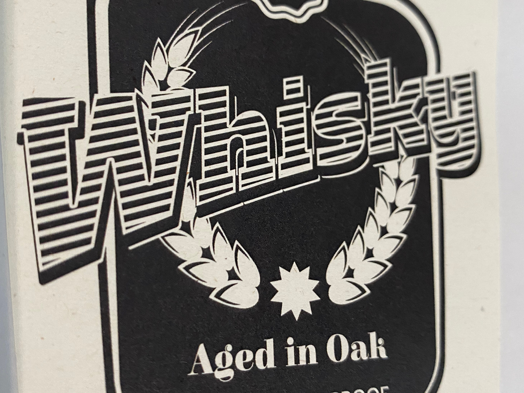 Whisky etiketten