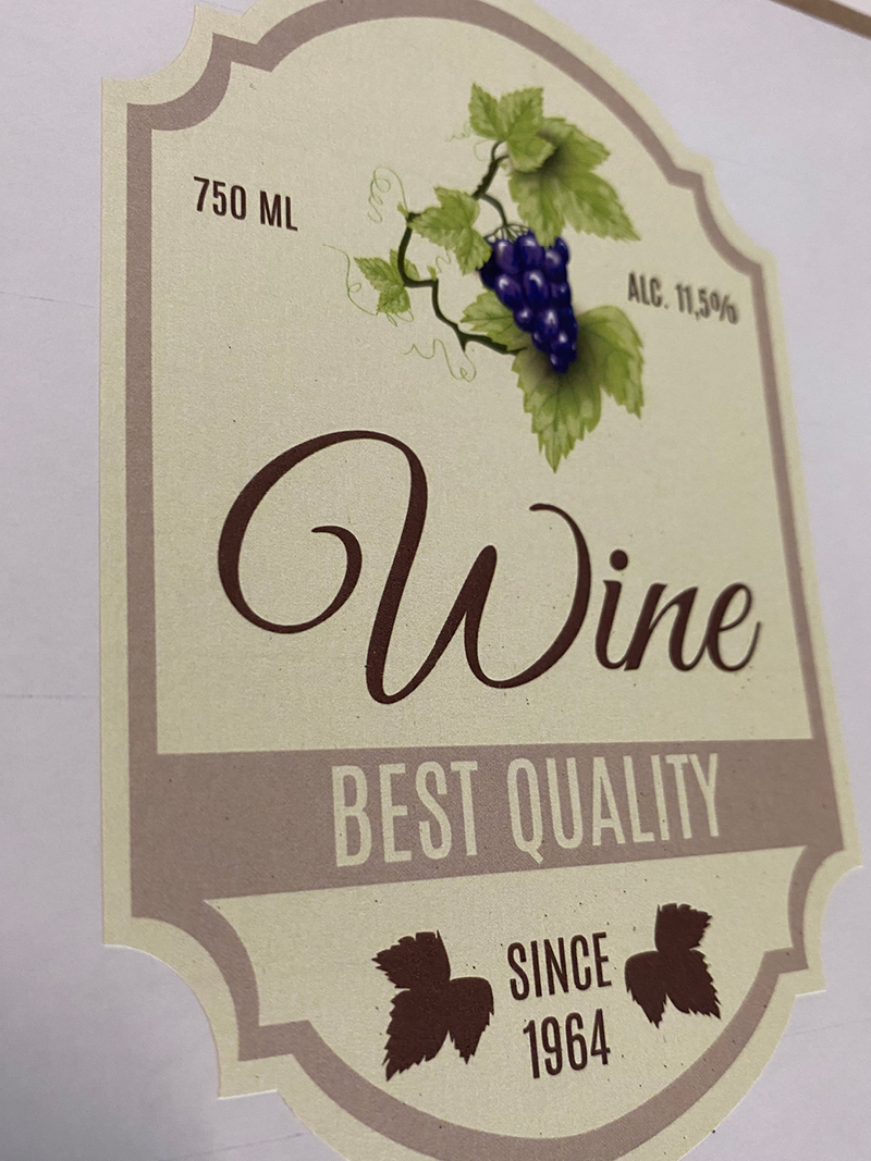 Wijn etiketten drukken
